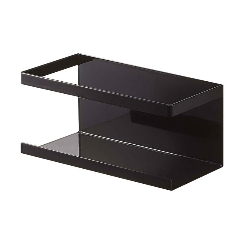 tower magnetic rack, black, floating storage, easy installation