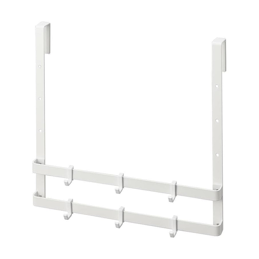 PLATE sink door hook, 2-tier, white, height adjustable, stores everything inside the door