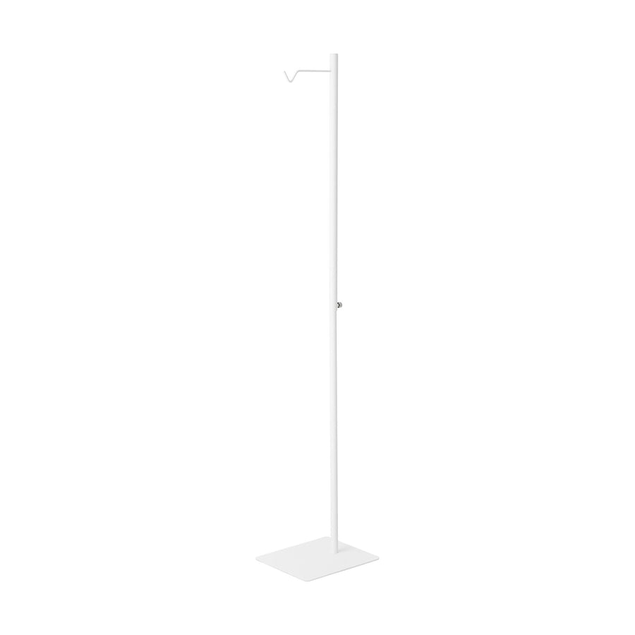 tower Height Expandable Lantern Stand White Garden Light Stand Height Adjustable