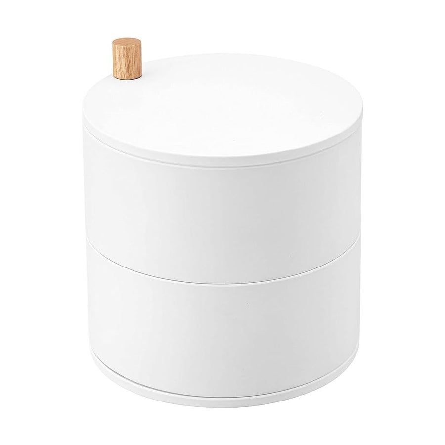 Tower Mosquito Repellent with Storage Tray, White, with Lid, Mosquito Repellent, Incense Coil Holder, Insect Repellent