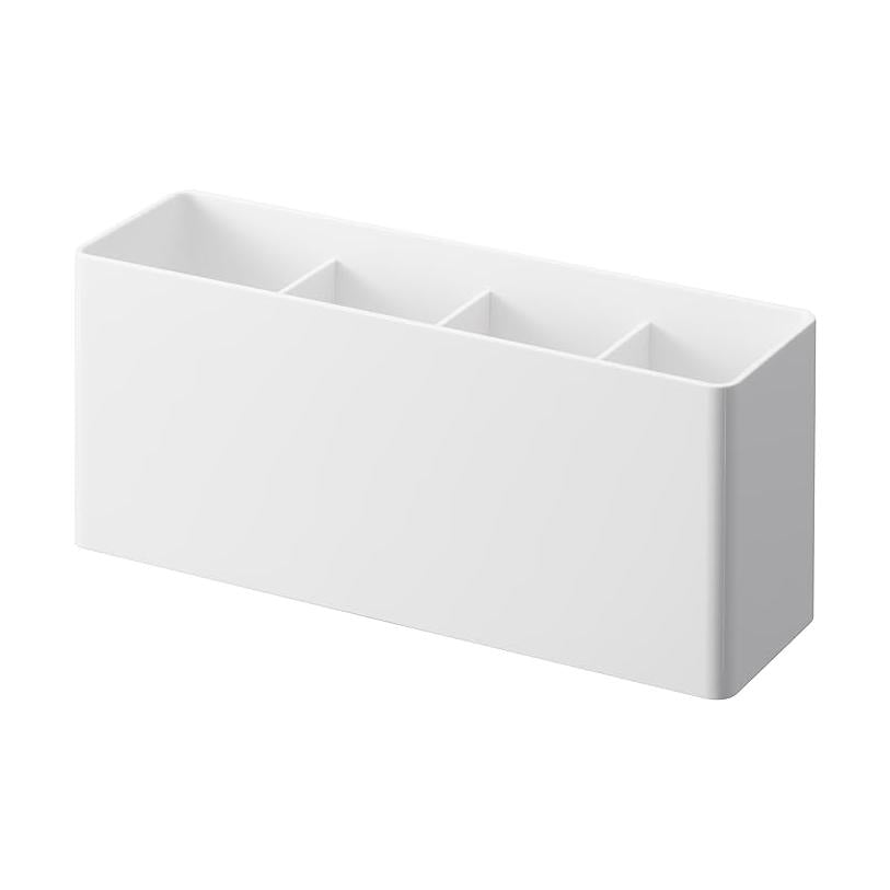 PLATE Filmhooks Storage Box Wide White When hooks are attached: Approx. H13cm Small item storage With hooks Kitchen storage