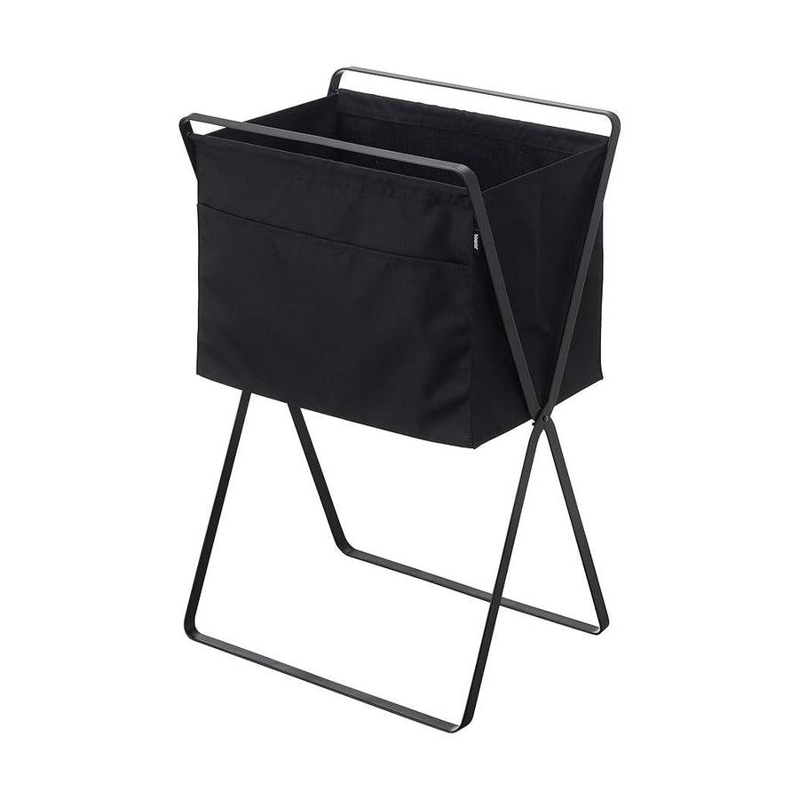 tower folding elevated laundry basket black laundry bag folding laundry basket