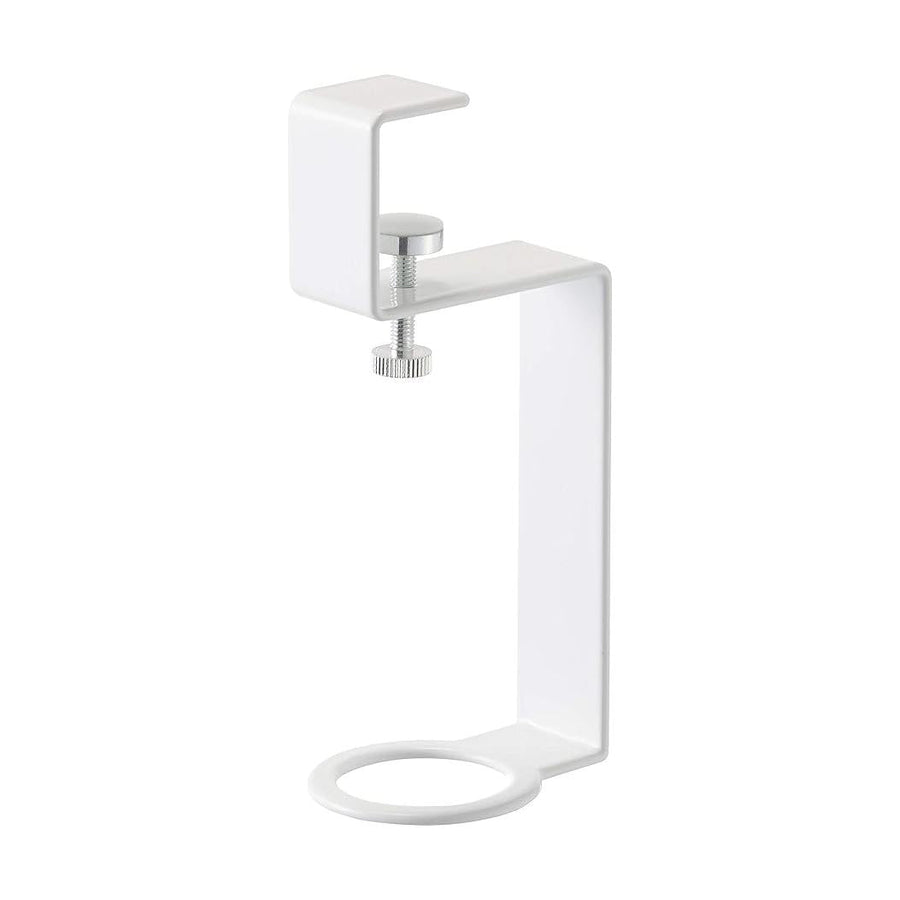 tower Under-the-Bathroom Cupboard Dispenser Holder, White, Floating Storage, Hygienic