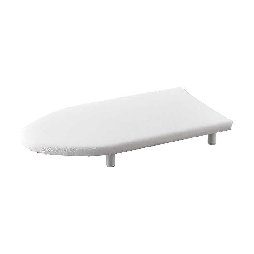 Tower Tabletop Boat-Shaped Ironing Board with Legs, S, White, Comfortable to Hang on