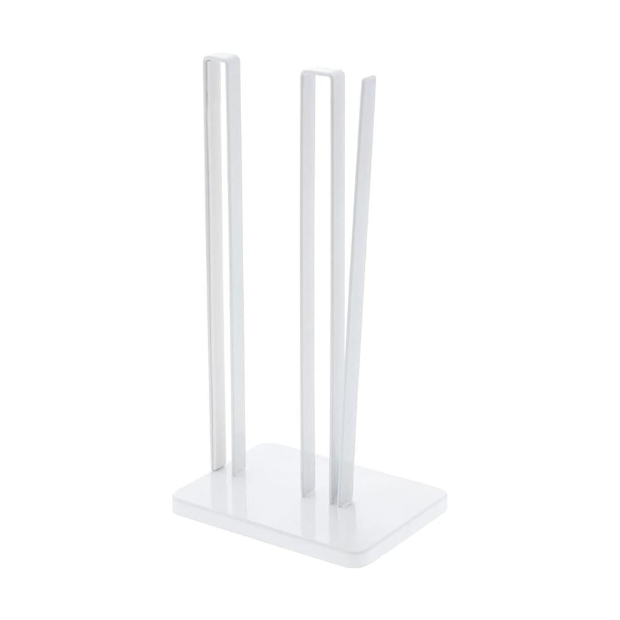 Tower One-handed Kitchen Paper Holder, White, Fits Large Rolls