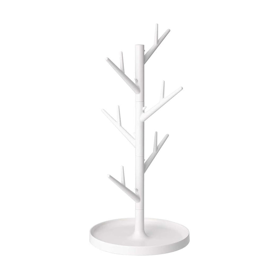 Glass Stand Branch White