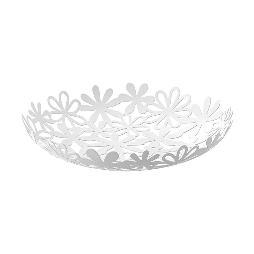 Flower Basket White Fruit Bowl Fruit Tabletop