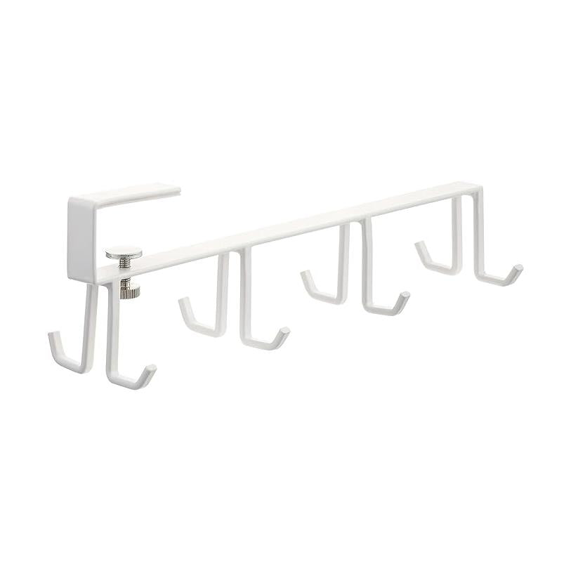 PLATE Under-Cabinet Kitchen Tool Hook, White