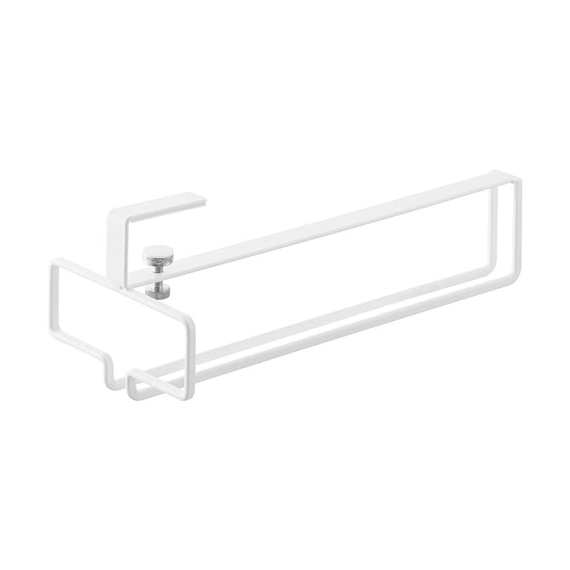 PLATE Under-Cabinet Wine Glass Hanger, White