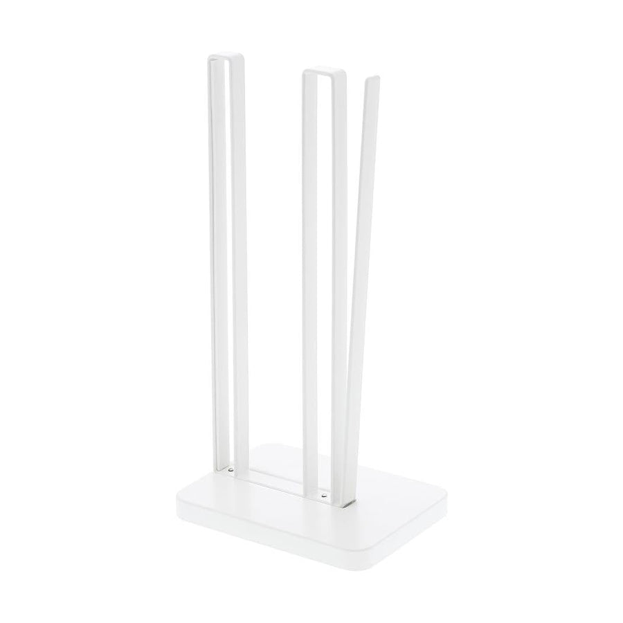 PLATE One-handed kitchen paper holder, white, fits large rolls