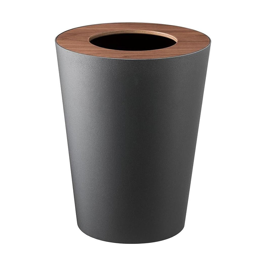 RIN Trash Can, Round, Brown