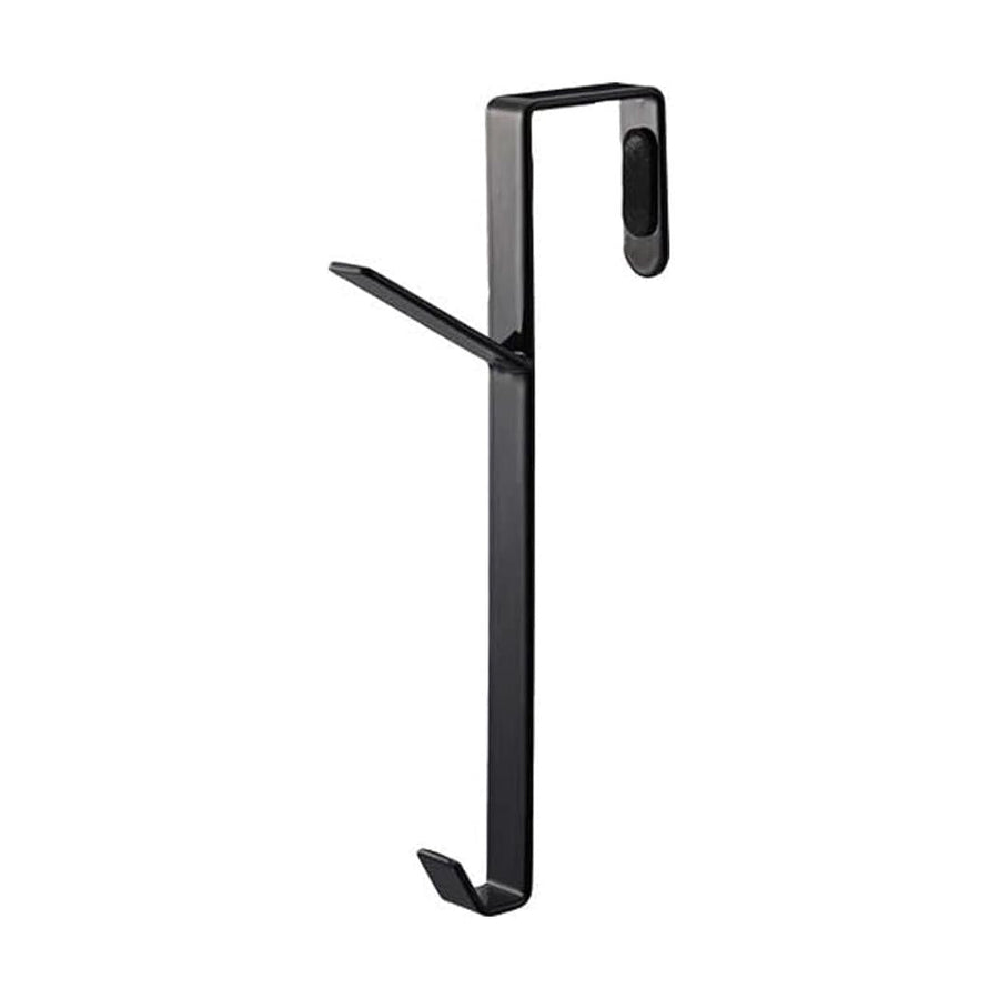 smart door hanger black coat rack bag hat storage