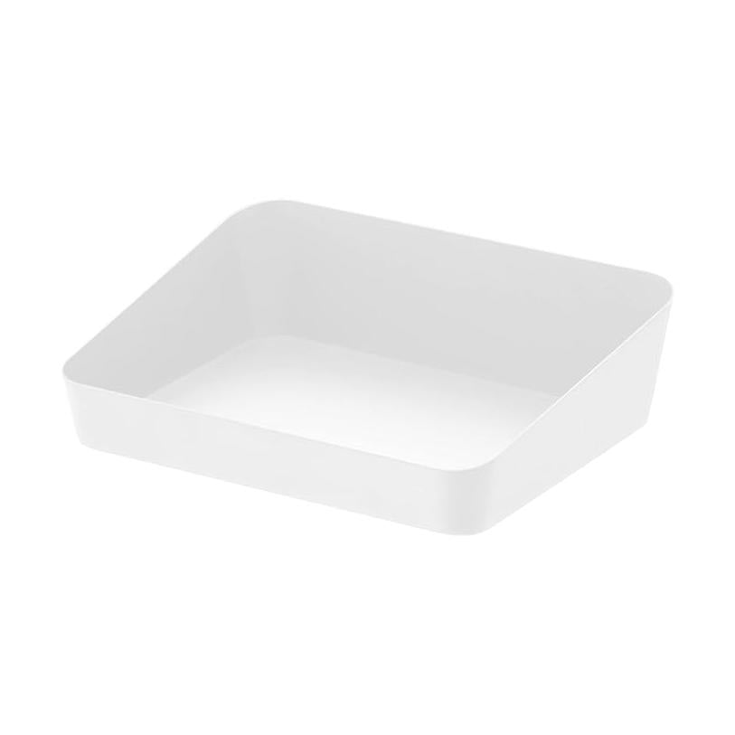 tower amenity box white accessory tray bathroom tabletop