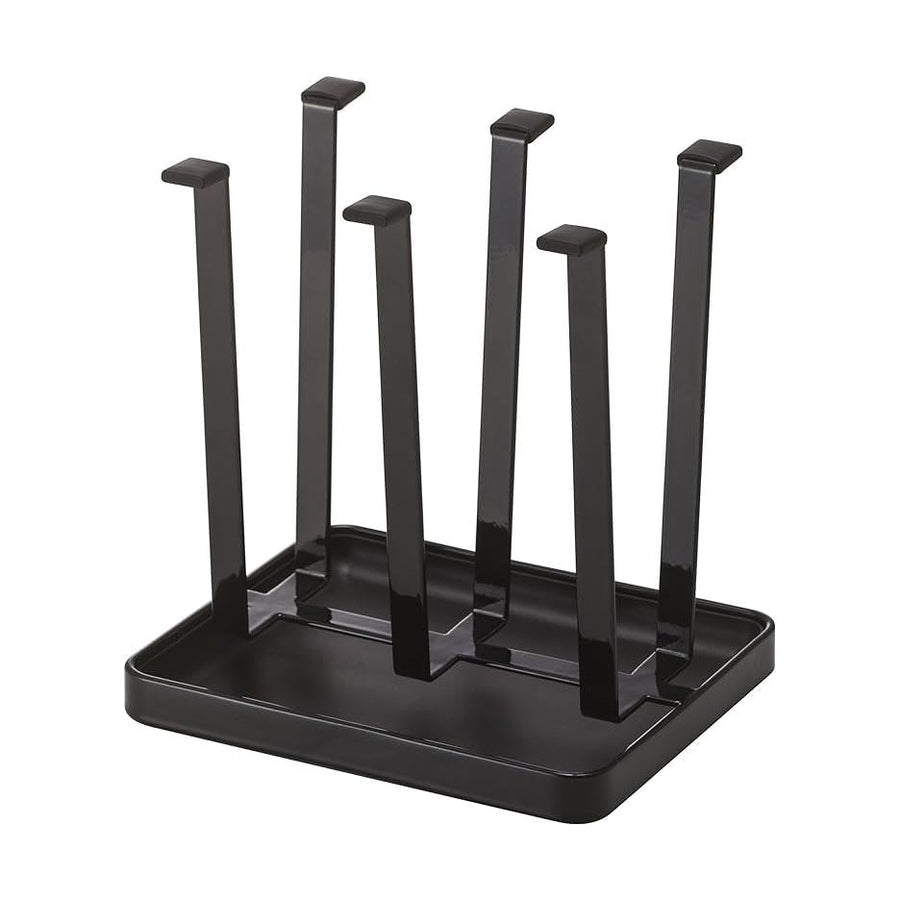 Tower Glass Stand Slim Black