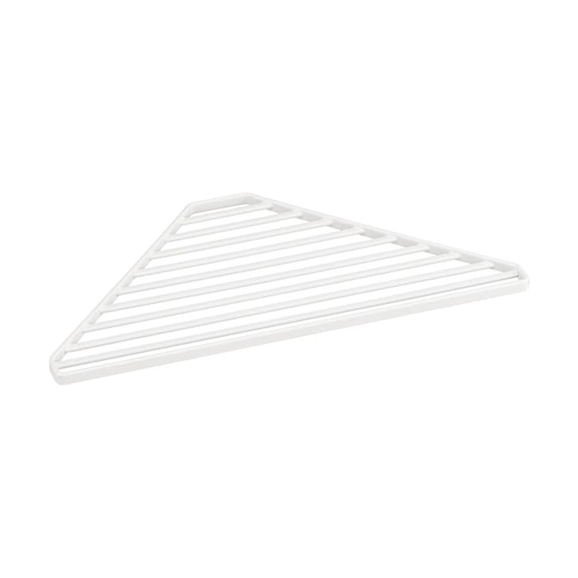 Tower sink corner rack, white