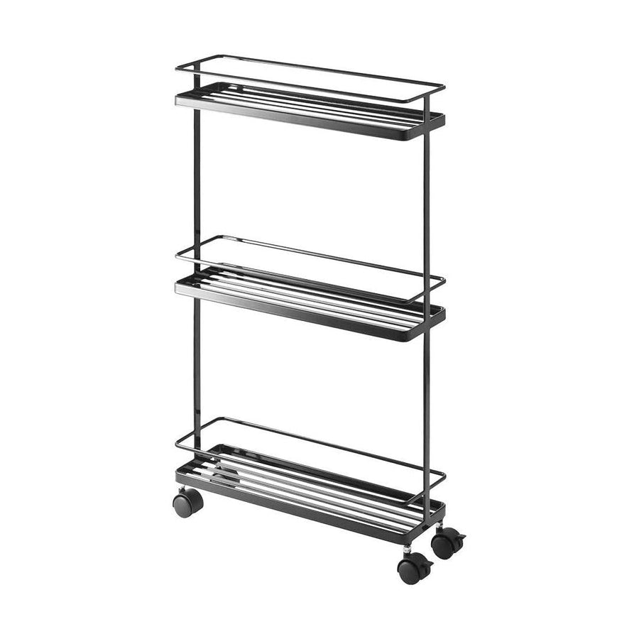 Tower Slim Kitchen Cart Black