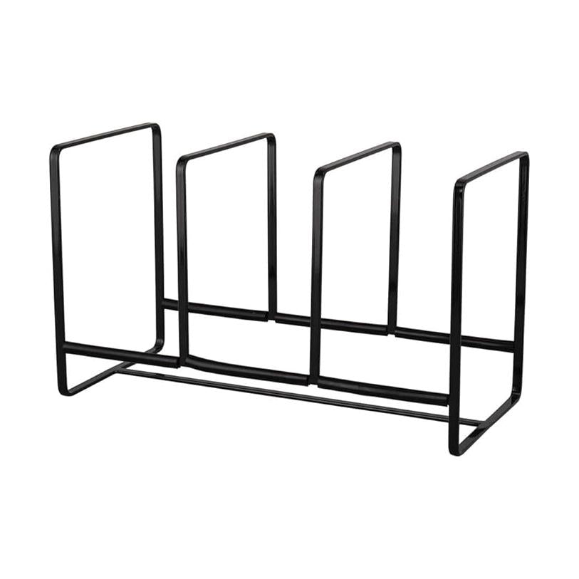 tower Dish Stand Dish Rack Wide L Black