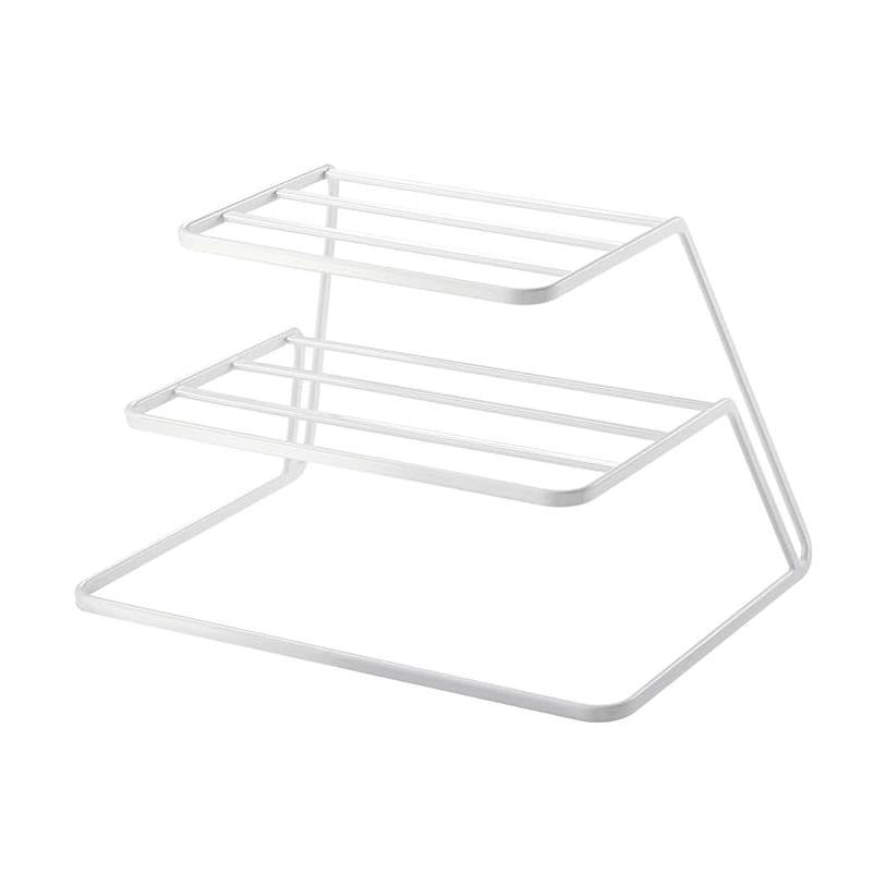 tower Dish Rack Dish Storage 3 Tier White