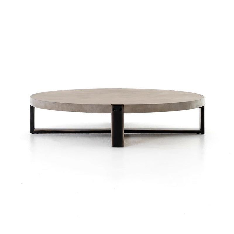 Concrete coffee table