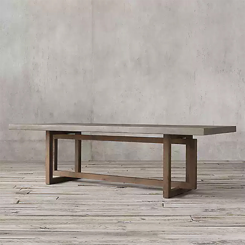 Concrete Long Dining Table