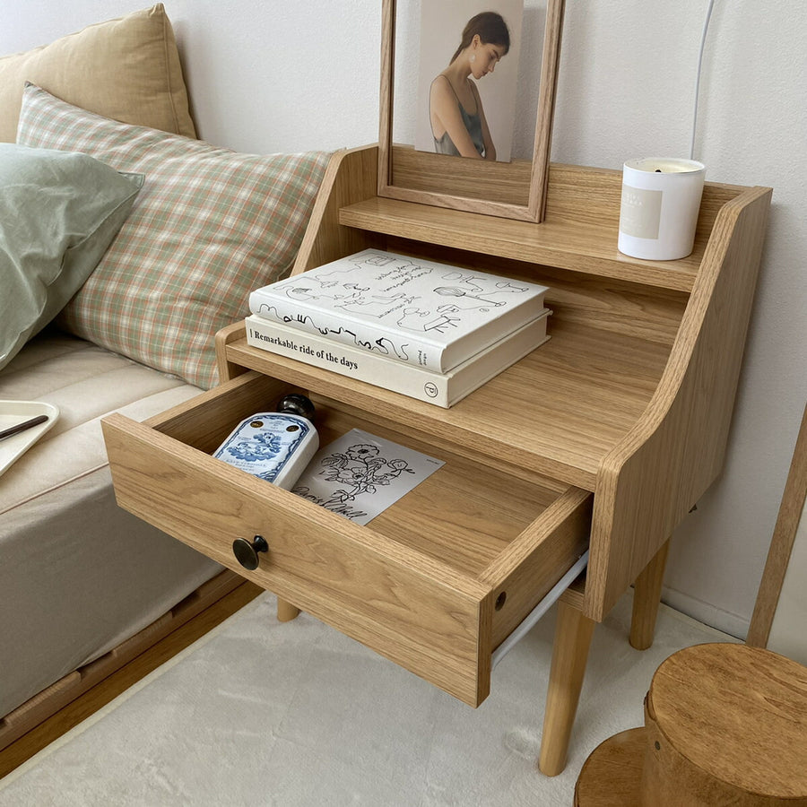 Retro Wood Side Table