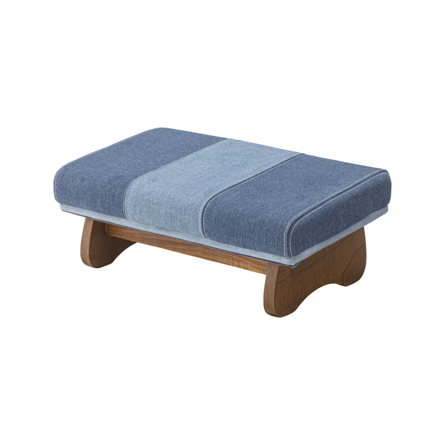 正座イス L デニムブルー