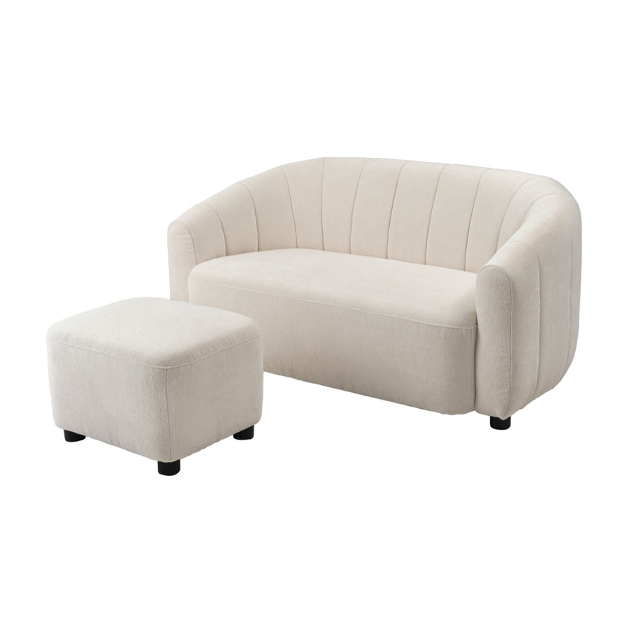 ソファ＆オットマン ホワイト