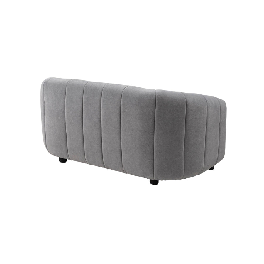 ソファ＆オットマン グレー