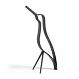 Woody Bird High 32cm Black Stained Oak
