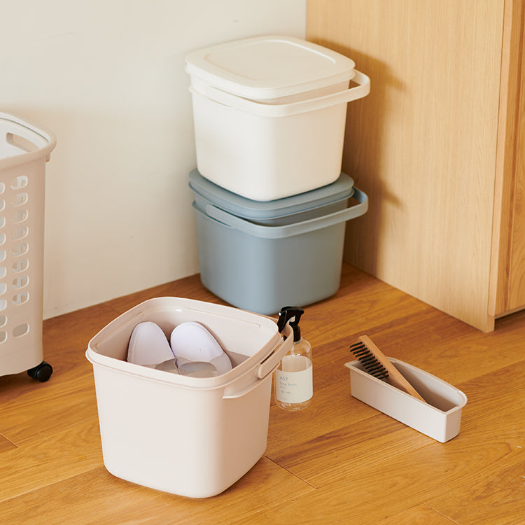 Square Storage Bucket 9L