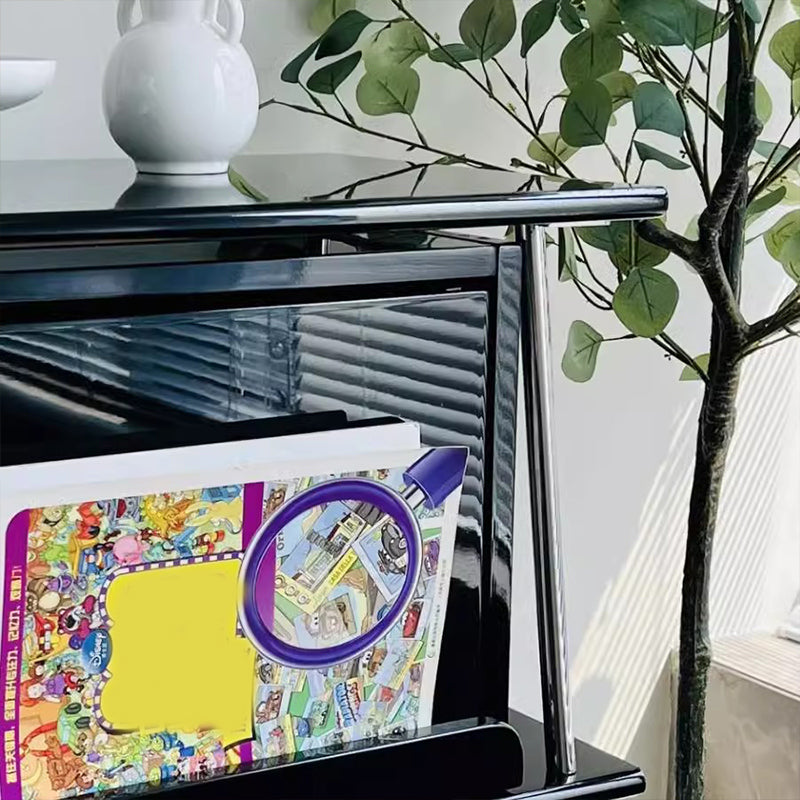 Monotone stainless steel shelf