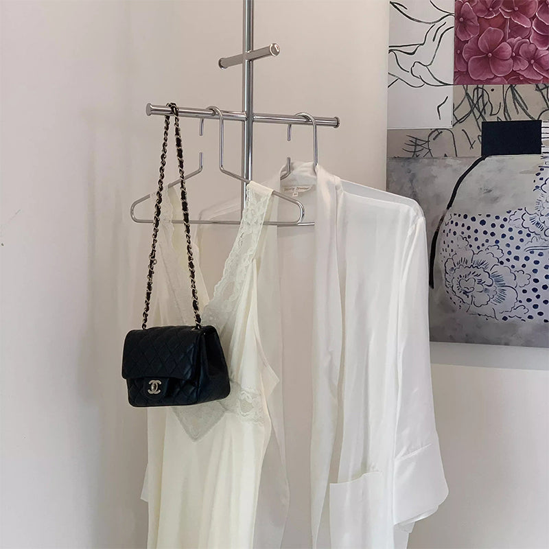 Stainless steel clothes rack