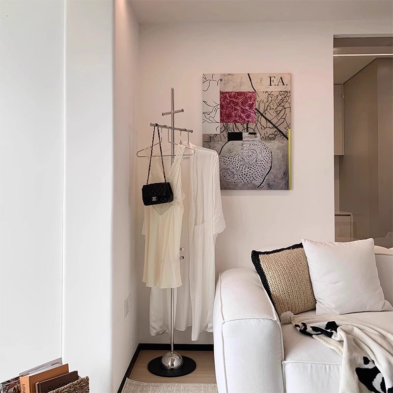 Stainless steel clothes rack