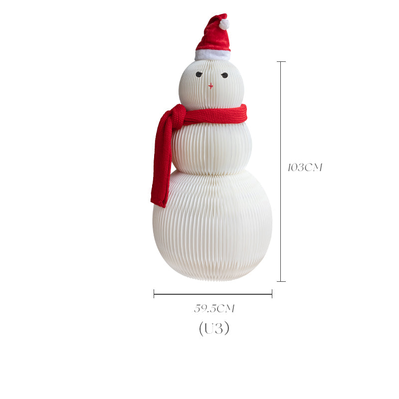 クリスマスオブジェスノーマン