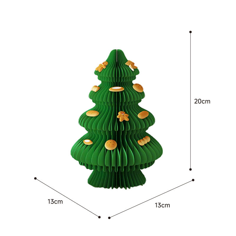 4タイプアートクリスマスツリー