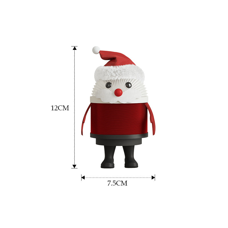 北欧風クリスマスペーパーオブジェ