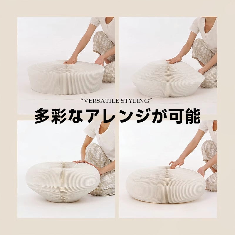 クラフト紙座布団