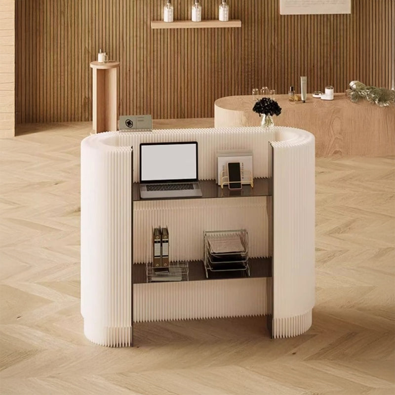 Kraft Paper Circle Counter