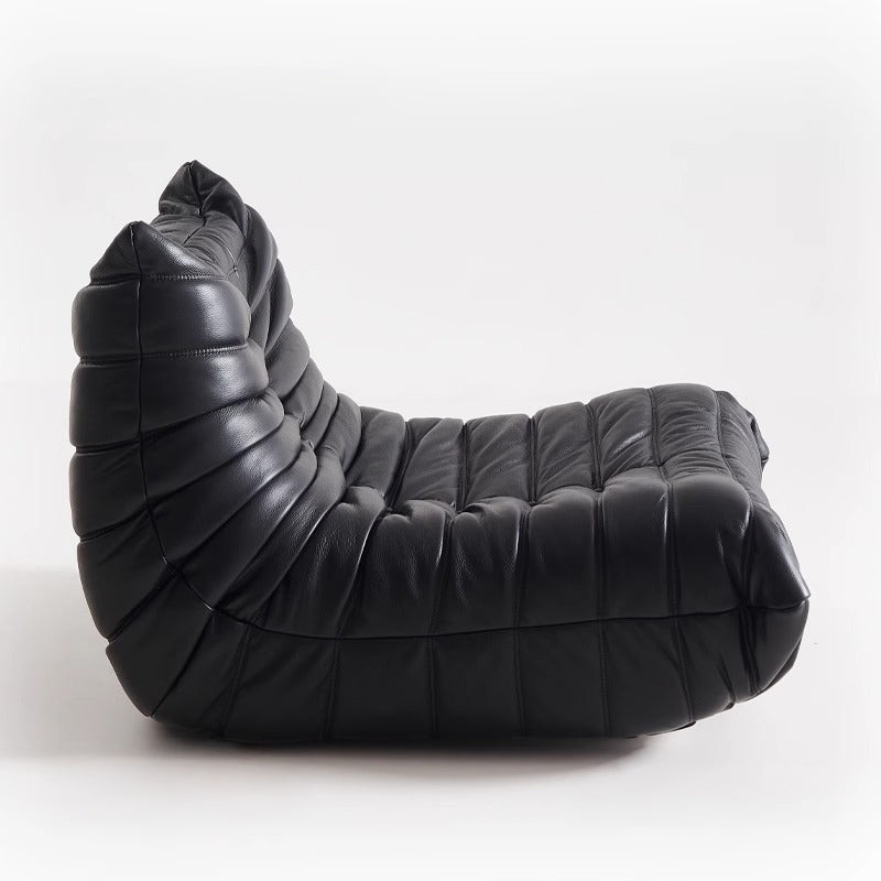Leather Caterpillar Sofa for One Person