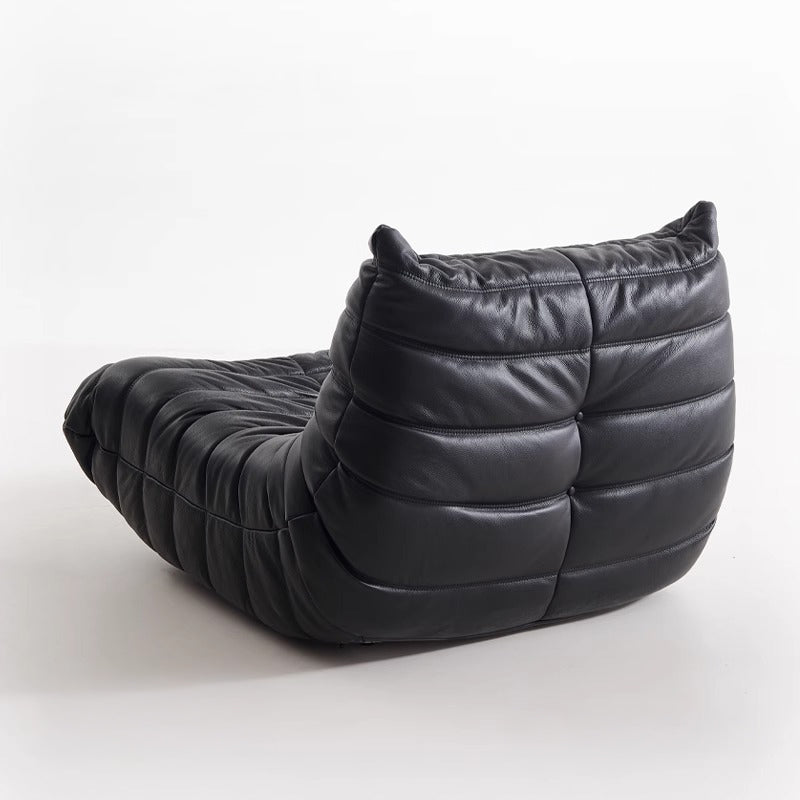 Leather Caterpillar Sofa for One Person