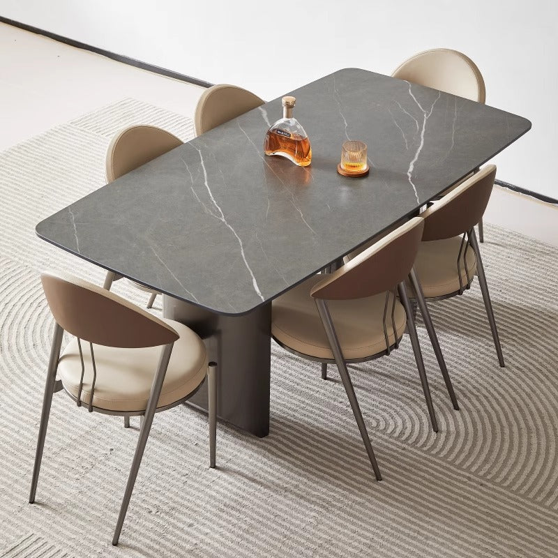 Marble dining table