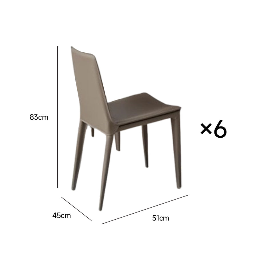 Acrylic base ceramic dining table