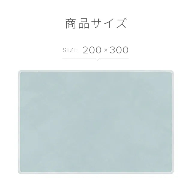 高反発ラグ 長方形 200×300cm