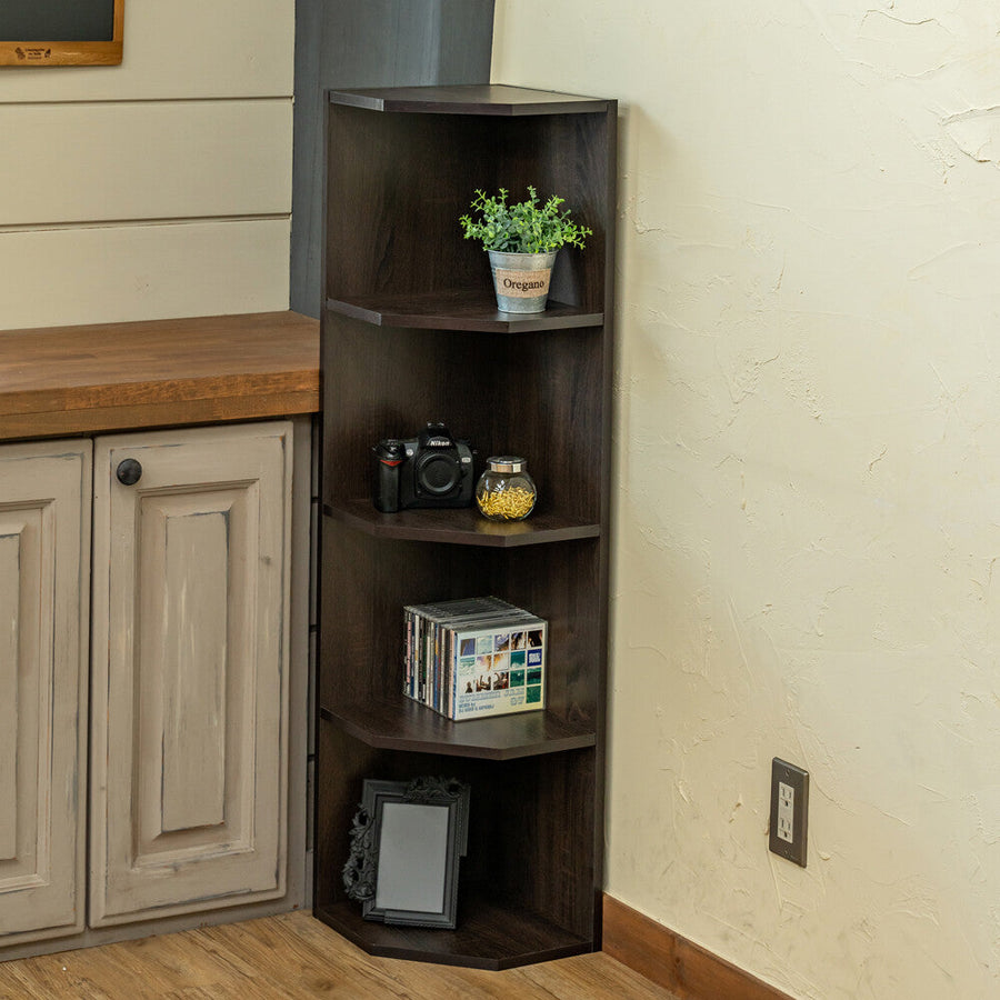 Basic design vertically connectable 3-tier/4-tier corner rack