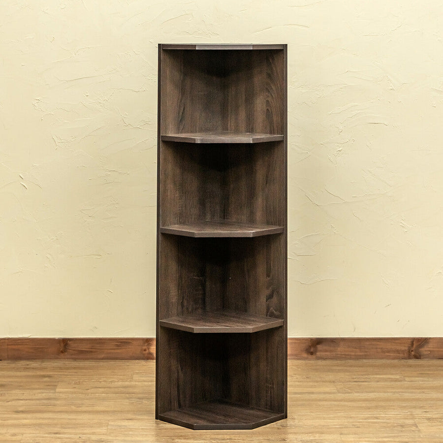 Basic design vertically connectable 3-tier/4-tier corner rack