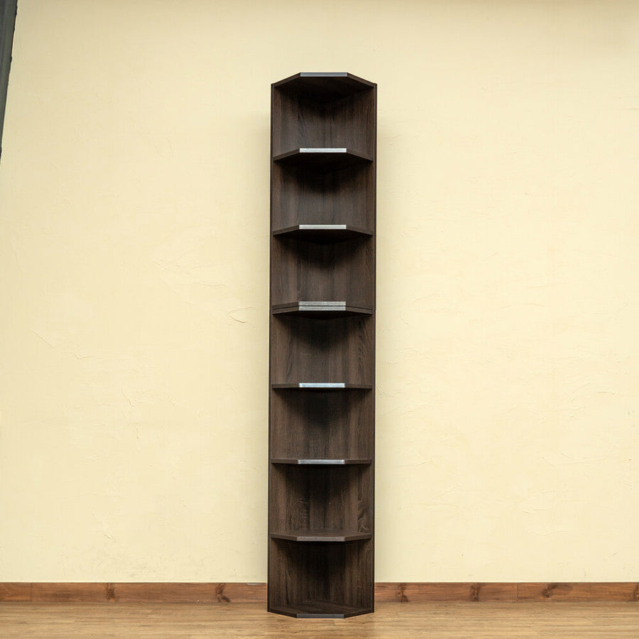 Basic design vertically connectable 3-tier/4-tier corner rack