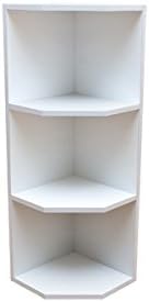 Basic design vertically connectable 3-tier/4-tier corner rack