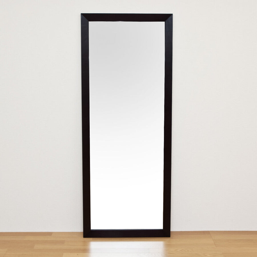 Standing type wooden frame jumbo mirror