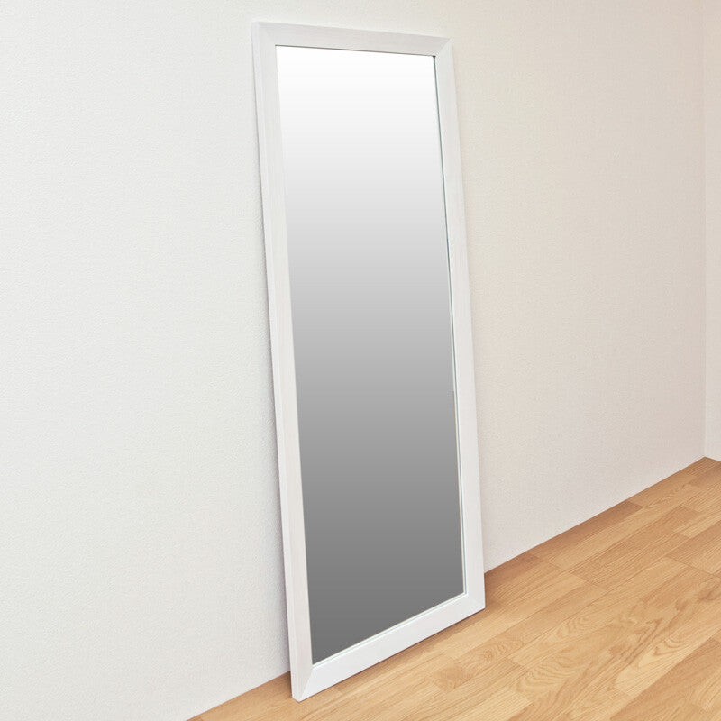 Standing type wooden frame jumbo mirror