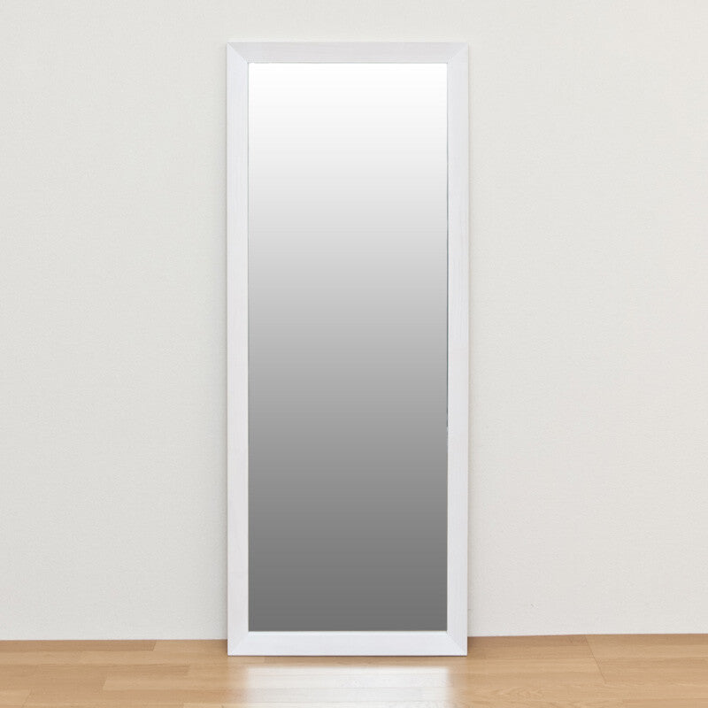Standing type wooden frame jumbo mirror